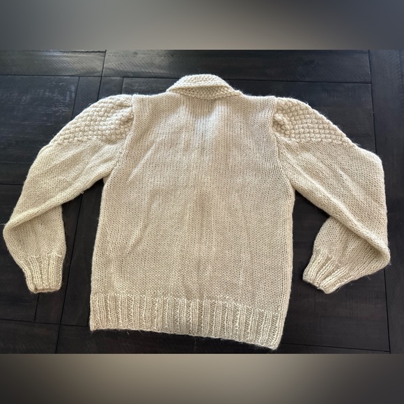Vintage Beldoch Popper hand knitted Sweater Sz L - Picture 9 of 12